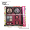 ZH2903 Top-quality and waterproof makeup kit with eye and lips cosmetics
